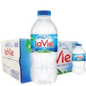 Nước suối đóng chai LaVie 350ml