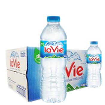 Nước suối đóng chai LaVie 500ml